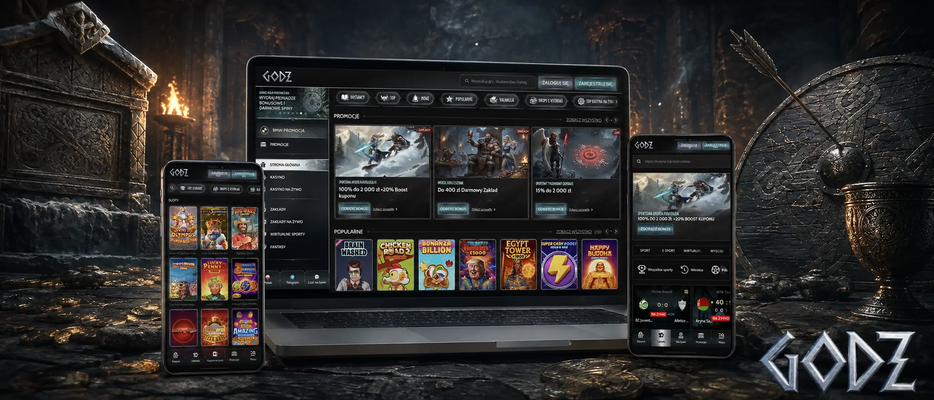 Cotygodniowe oferty Godz Casino