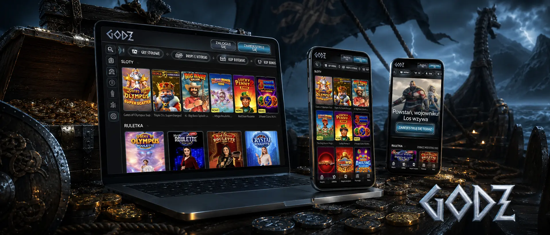 Jak zalogować się do Godz Casino